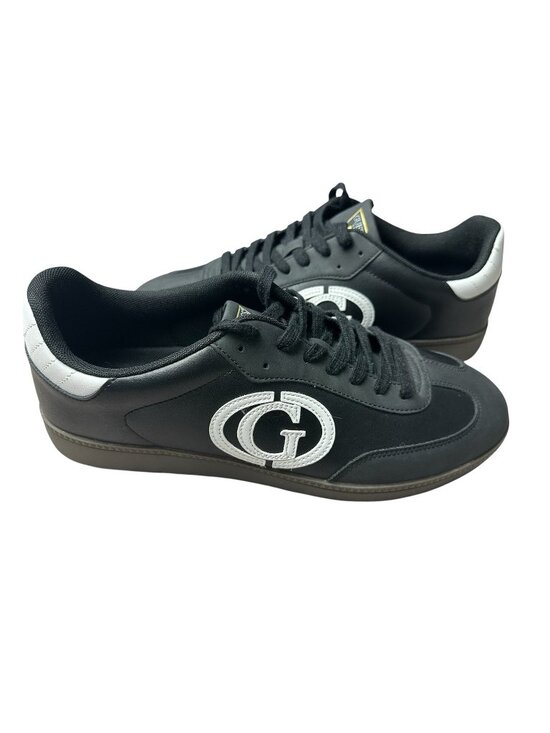 Guess Borge Casual Sneakers Black White W/ Large Logo New Men\'s Size 12 M New main image 9